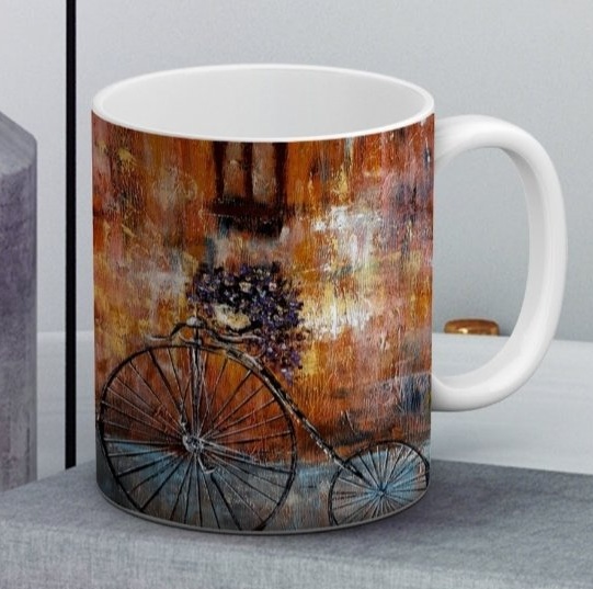 ArteDiAlina.com painting: purple ride