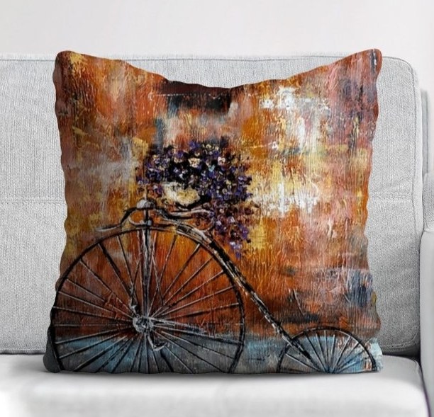 ArteDiAlina.com painting: purple ride