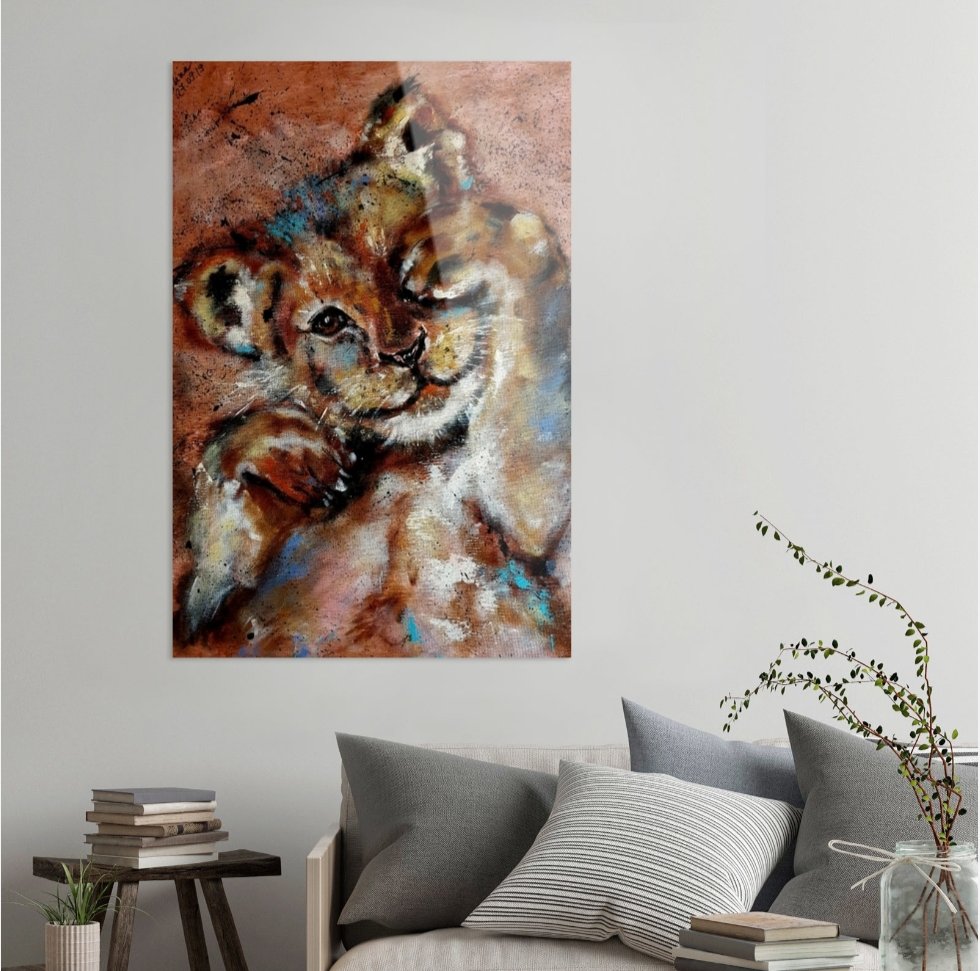 ArteDiAlina.com painting: like a child