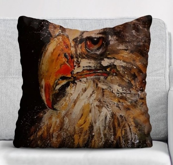 ArteDiAlina.com painting: golden eagle