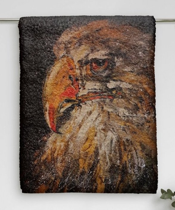 ArteDiAlina.com painting: golden eagle