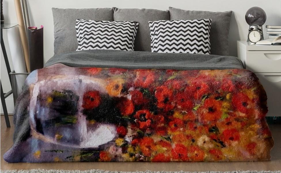 ArteDiAlina.com painting: wild field flowers