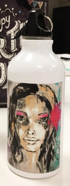 ArteDiAlina.com painting: Pink spot