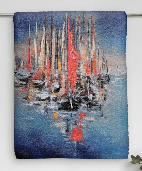 ArteDiAlina.com painting: it will be fish for dinner